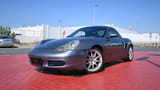 Used 2004 Porsche Boxster S Variant in Silver – Left Front Diagonal (45°) View for Sale at First Choice Cars Dubai Sharjah