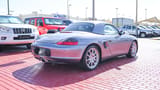Used 2004 Porsche Boxster S Variant in Silver – Right Back Diagonal (45°) View for Sale at First Choice Cars Dubai Sharjah