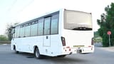 Used 2020 Mitsubishi Fuso BA 37-Seater in White – Left Back Diagonal (45°) View for Sale at First Choice Cars Dubai Sharjah