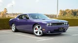 Used 2010 Dodge Challenger SRT8 Purple – Right Front Diagonal (45°) View at First Choice Cars Sharjah