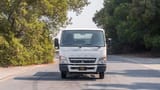 Used 2024 Mitsubishi Canter Tipper in White – Front View for Sale at First Choice Cars Dubai Sharjah