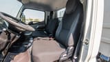 Used 2024 Mitsubishi Canter Tipper in White – Front Driver Side Cabin View for Sale at First Choice Cars Dubai Sharjah