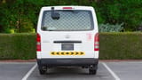 Used 2022 Toyota Hiace GL Standard Roof White – Back/Rear View at First Choice Cars Sharjah