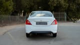 Used 2022 Nissan Sunny SV in White – Back/Rear View for Sale at First Choice Cars Dubai Sharjah