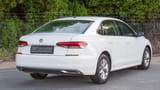 Used 2020 Volkswagen Passat Trendline in White – Right Back Diagonal (45°) View for Sale at First Choice Cars Dubai Sharjah