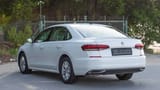 Used 2020 Volkswagen Passat Trendline in White – Left Back Diagonal (45°) View for Sale at First Choice Cars Dubai Sharjah