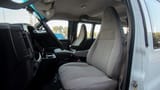 Used 2019 GMC Savana 3500 White – Front Driver Side Cabin View at First Choice Cars Sharjah