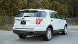 Used 2018 Ford Explorer XLT White – Right Back Diagonal (45°) View at First Choice Cars Sharjah