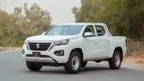Used 2023 Peugeot Landtrek Double Cabin White – Left Front Diagonal (45°) View at First Choice Cars Sharjah
