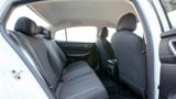 Used 2022 MG 5 Comfort White – Rear Passenger Side Cabin View at First Choice Cars Sharjah
