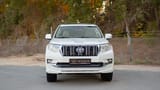 Used 2022 Toyota Prado GXR White – Front View at First Choice Cars Sharjah