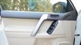 Used 2022 Toyota Prado GXR White – Driver Door Panel Full View at First Choice Cars Sharjah