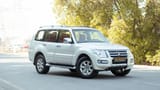 Used 2022 Mitsubishi Pajero GLS White – Right Front Diagonal (45°) View at First Choice Cars Sharjah