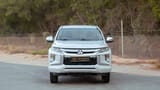 Used 2020 Mitsubishi L200 GLX Double Cabin White – Front View at First Choice Cars Sharjah