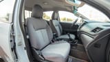 Used 2020 Mitsubishi L200 GLX Double Cabin White – Front Passenger Side Cabin View at First Choice Cars Sharjah