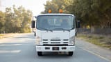 Used 2017 Isuzu NPR Recovery Truck White – Front View at First Choice Cars Sharjah