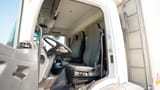 Used 2020 Mitsubishi FUSO FJ Freezer Box White – Front Driver Side Cabin View at First Choice Cars Sharjah