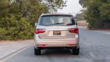 Used 2023 Infiniti QX80 Luxury Gold – Back/Rear View at First Choice Cars Sharjah
