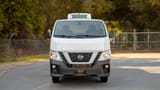 Used 2020 Nissan Urvan Standard Roof in White – Front View for Sale at First Choice Cars Dubai Sharjah