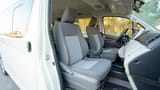 Used 2021 Toyota Hiace GL High Roof White – Front Passenger Side Cabin View at First Choice Cars Sharjah