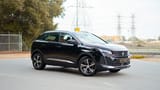 Used 2024 Peugeot 3008 GT Black – Right Front Diagonal (45°) View at First Choice Cars Sharjah