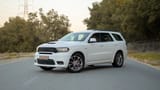 Used 2020 Dodge Durango R/T in White – Left Front Diagonal (45°) View for Sale at First Choice Cars Dubai Sharjah