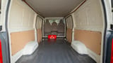 Used 2009 Toyota Hiace GL Standard Roof White – Delivery Box Rear Opening View at First Choice Cars Sharjah