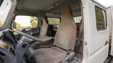 Used 2006 Mitsubishi Canter Double Cabin Cargo Body White – Front Driver Side Cabin View at First Choice Cars Sharjah