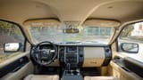 Used 2017 Ford Expedition XLT White – Front Cabin / Dashboard Full View at First Choice Cars Sharjah