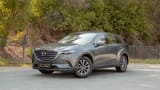 Used 2020 Mazda CX-9 GT Grey – Left Front Diagonal (45°) View at First Choice Cars Sharjah