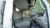 Used 2020 Mitsubishi Canter Chiller Box White – Front Passenger Side Cabin View at First Choice Cars Sharjah