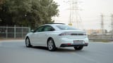 Used 2023 Peugeot 508 Allure in White – Left Back Diagonal (45°) View for Sale at First Choice Cars Dubai Sharjah