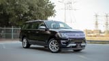 Used 2019 Ford Expedition Platinum in Black – Right Front Diagonal (45°) View for Sale at First Choice Cars Dubai Sharjah