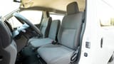 Used 2022 Nissan Urvan Standard Roof in White – Front Driver Side Cabin View for Sale at First Choice Cars Dubai Sharjah