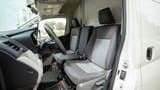 Used 2020 Toyota Hiace GLX High Roof in White – Front Driver Side Cabin View for Sale at First Choice Cars Dubai Sharjah