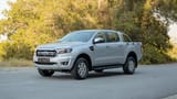 Used 2021 Ford Ranger XL in Silver – Right Front Diagonal (45°) View for Sale at First Choice Cars Dubai Sharjah