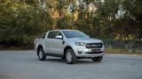 Used 2021 Ford Ranger XL in Silver – Left Front Diagonal (45°) View for Sale at First Choice Cars Dubai Sharjah