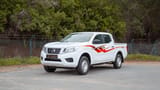 Used 2022 Nissan Navara Asf 2.5L G 2wd Mt in White – Left Front Diagonal (45°) View for Sale at First Choice Cars Dubai Sharjah