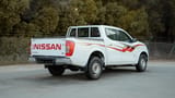Used 2022 Nissan Navara SE in White – Right Back Diagonal (45°) View for Sale at First Choice Cars Dubai Sharjah
