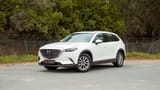 Used 2020 Mazda CX-9 GT in White – Left Front Diagonal (45°) View for Sale at First Choice Cars Dubai Sharjah