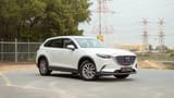 Used 2020 Mazda CX-9 GT in White – Right Front Diagonal (45°) View for Sale at First Choice Cars Dubai Sharjah