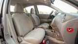 Used 2022 Nissan Sunny SV in Silver – Front Passenger Side Cabin View for Sale at First Choice Cars Dubai Sharjah