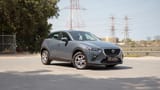 Used 2023 Mazda CX-3 GS in Grey – Right Front Diagonal (45°) View for Sale at First Choice Cars Dubai Sharjah