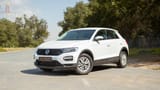 Used 2021 Volkswagen T-Roc Trend in White – Left Front Diagonal (45°) View for Sale at First Choice Cars Dubai Sharjah