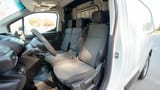 Used 2020 Peugeot Partner Long Van in White – Front Driver Side Cabin View for Sale at First Choice Cars Dubai Sharjah