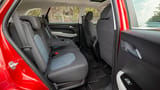 Used 2023 Chevrolet Captiva Premier in Red – Rear Passenger Side Cabin View for Sale at First Choice Cars Dubai Sharjah