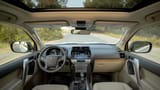 Used 2022 Toyota Prado VXR in White – Front Cabin / Dashboard Full View for Sale at First Choice Cars Dubai Sharjah