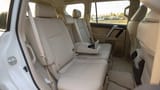 Used 2022 Toyota Prado VXR in White – Rear Passenger Side Cabin View for Sale at First Choice Cars Dubai Sharjah