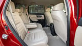 Used 2021 Honda CR-V LX in Red – Rear Passenger Side Cabin View for Sale at First Choice Cars Dubai Sharjah