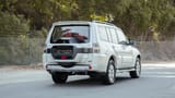 Used 2022 Mitsubishi Pajero GLS in White – Right Back Diagonal (45°) View for Sale at First Choice Cars Dubai Sharjah